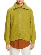 Swetry damskie - ESPRIT Damski kardigan z dzianiny, 329/Pistachio Green 5, XL - miniaturka - grafika 1