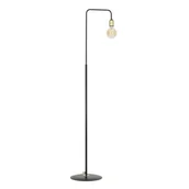 Lampy stojące - Emibig Lighting czarna lampa stojąca loft SAVO BLACK 353/LP1 lampa podłogowa czarno-złota Edison 353/LP1 - miniaturka - grafika 1