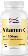 Witaminy i minerały - Zein Pharma - Witamina C, 1000mg, 120 kapsułek - miniaturka - grafika 1