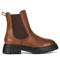 Botki damskie - Sztyblety Lasocki WB-LOREDANA-17 Brązowy - miniaturka - grafika 1