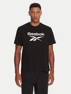 Koszulki męskie - Reebok T-Shirt RK25141CCM Czarny Regular Fit - miniaturka - grafika 1