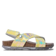 Buty dla dziewczynek - Sandały Superfit 1-00013-6000 M Żółty - miniaturka - grafika 1