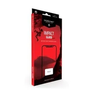 Szkła hartowane na telefon - MYSCREEN Protector Protector ImpactGLASS edge3D iPhone X czarny (142199) - miniaturka - grafika 1