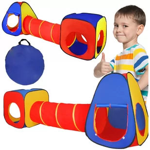 Namiot Domek Iglo Tunel Dla Dzieci 3W1 Ogrodowy U277 - Namioty i tipi dla dzieci - miniaturka - grafika 1