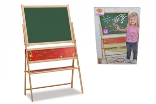 Eichhorn Drewniana tablica magnetyczno-kredowa 2579 - Tablice dla dzieci - miniaturka - grafika 3