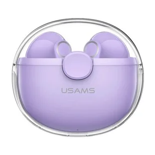 USAMS 5.1 TWS BU  fioletowy/purple BHUBU02 - Słuchawki - miniaturka - grafika 1