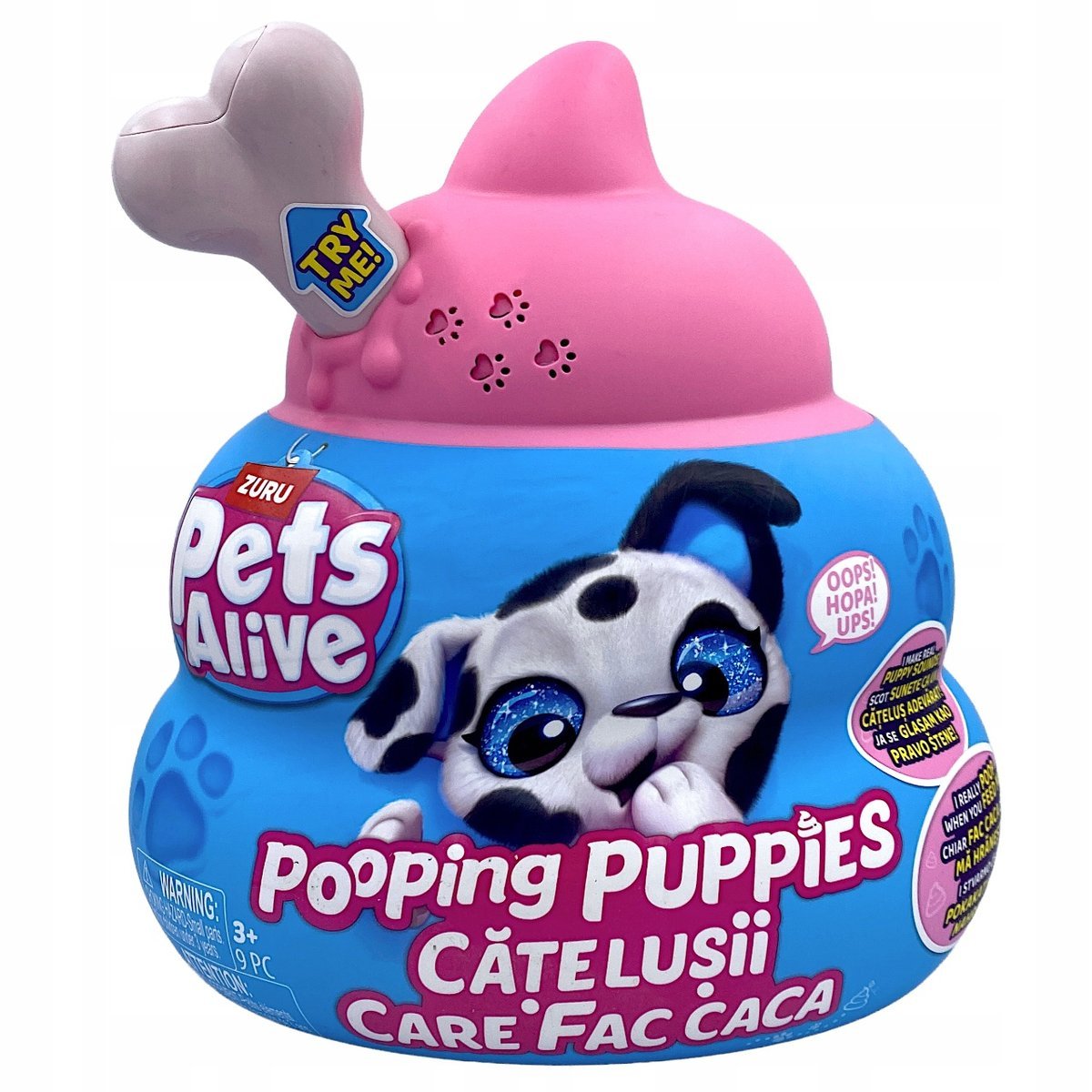 Zuru Pets Alive Szczęśliwy Piesek Pooping Puppies HUSKY