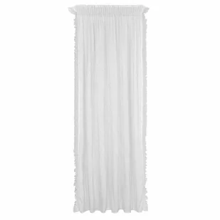 Firana AGNESS biała koronka 140x270 cm - Firany - miniaturka - grafika 1