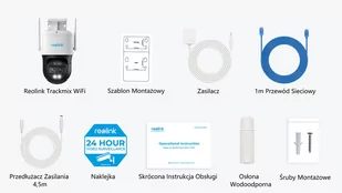 Kamera obrotowa WiFi Reolink Trackmix 8 Mpix Zoom Analityka Śledzenie - Kamery IP - miniaturka - grafika 3