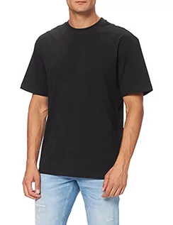 Koszulki męskie - Urban Classics Męski T-shirt Organic Tall Tee, czarny, M - grafika 1