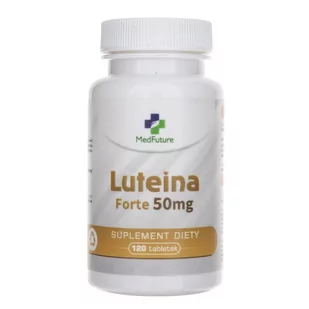 MEDFUTURE Luteina forte 50 mg x 120 tabl Medfuture - Wzrok i słuch - miniaturka - grafika 1