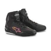 Buty motocyklowe - Buty Motocyklowe Alpinestars Stella Faster-3 Rideknit Damskie Czarny/Żółty/Różowy44 - miniaturka - grafika 1