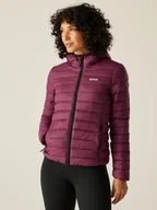 Kurtki damskie - Regatta Kurtka pikowana "Marizion" w kolorze bordowym - miniaturka - grafika 1