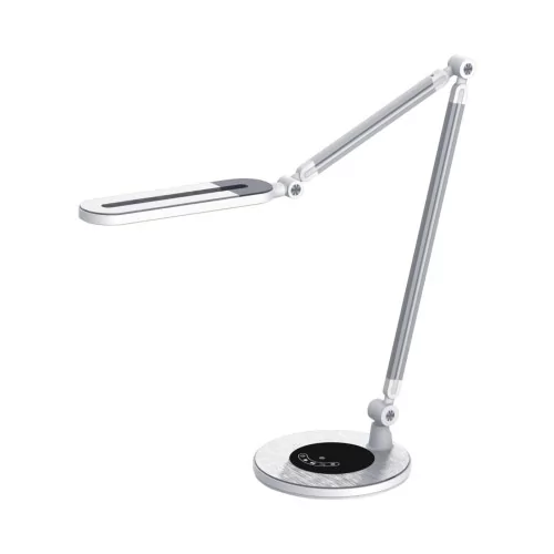 Kaja Alette LED lampka biurkowa 1-punktowa biała/srebrna K-BL-1221 K-BL-1221 biały