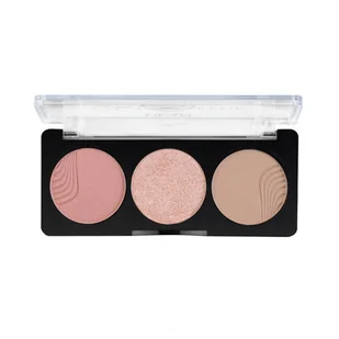 Hean  Glow Nude Palette Paleta do konturowania DAYGLOW - Bronzery i konturowanie twarzy - miniaturka - grafika 2