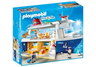 Playmobil PLAYMOBIL - FAMILY FUN - DUŻY STATEK WYCIECZKOWY - 6978 - Klocki - miniaturka - grafika 1