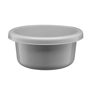 Miska okrągła 4 l ZUZA 26 cm szary - Inne artykuły do sprzątania - miniaturka - grafika 1