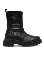 Buty dla dziewczynek - DeeZee Trzewiki CEO-CS5587-26 Czarny - miniaturka - grafika 1