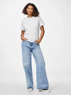 Koszulki i topy damskie - Pieces Koszulka "Pcria" w kolorze białym - miniaturka - grafika 1