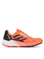 Buty trekkingowe męskie - adidas Buty Terrex Agravic Flow 2.0 Trail Running Shoes HR1115 Pomarańczowy - miniaturka - grafika 1