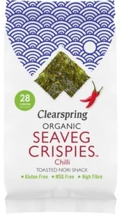 Chipsy z alg morskich o smaku chili Seaveg BEZGL. BIO 4 g - Chipsy - miniaturka - grafika 1