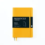 Notesy i bloczki - Notatnik Monocle by Leuchtturm1917 Paperback B6+, Miękka Oprawa, Kropki, Żółty - miniaturka - grafika 1