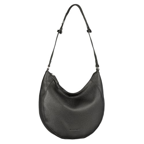 TOM TAILOR Dahlia Hobo Bag damska torba na ramię, średnia, czarny, m