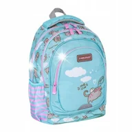 Plecaki szkolne i tornistry - Head Plecak Szkolny Tornister Dla Dziewczynki Klasa 1 3 KOT Z KOTKIEM MEOW - miniaturka - grafika 1