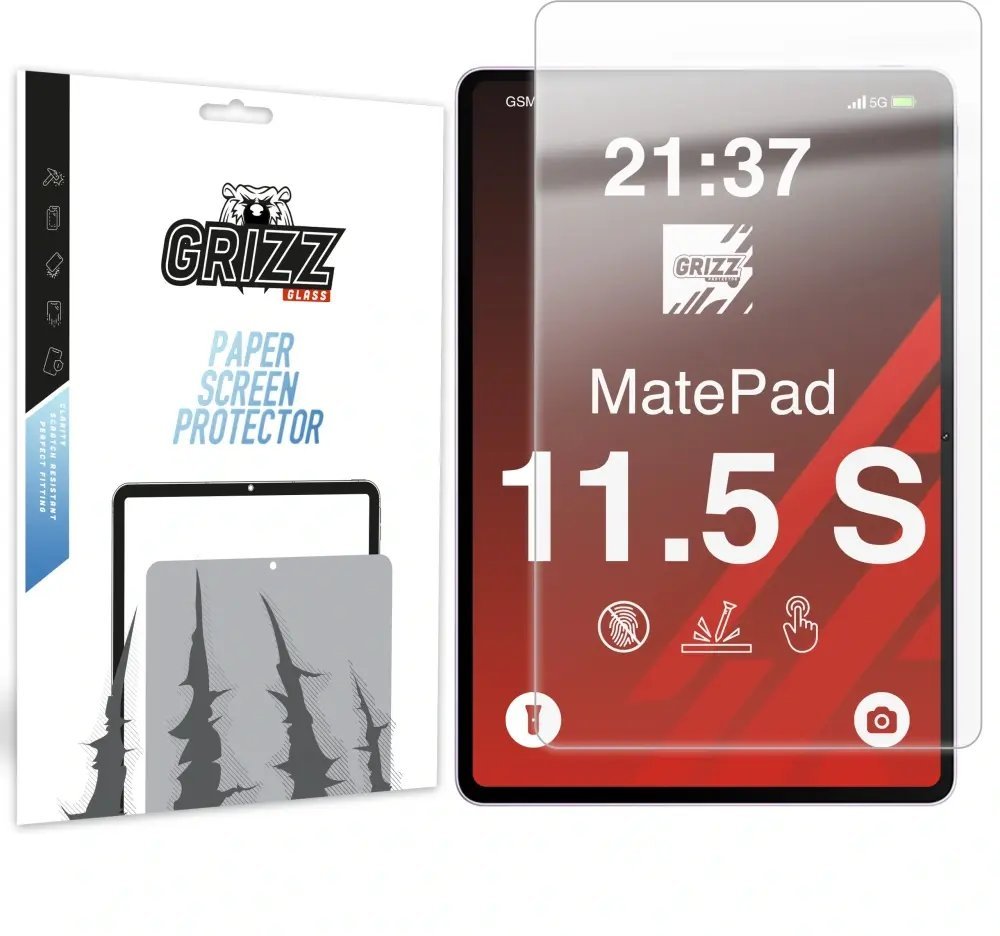 GrizzGlass Folia matowa GrizzGlass PaperScreen do Huawei MatePad 11.5 S 2025 GRZ16775
