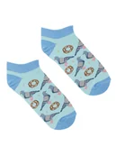 Skarpetki męskie - Gołębie i obwarzanki skarpetki stopki Kabak - miniaturka - grafika 1