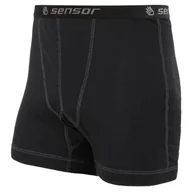 Bielizna sportowa męska - Spodenki męskie Sensor Double Face black Rozmiar: S / Kolor: czarny - miniaturka - grafika 1