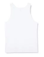 Koszulki męskie - Dagi Męski bawełniany tank top, biały, L, biały, L - miniaturka - grafika 1
