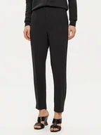 Spodnie damskie - Tommy Hilfiger Chinosy WW0WW45450 Czarny Slim Fit - miniaturka - grafika 1