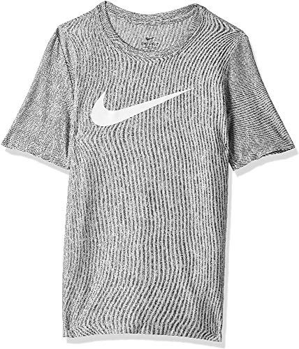 Nike chłopięcy B NK CORE SS PERF TOP HTHR T-shirt, średni granatowy/(biały), XL