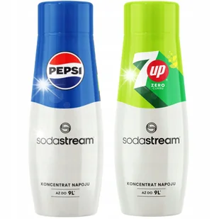 Zestaw Syropów do saturatora SODASTREAM mieszanka smaków 2x440ml - Syropy i koncentraty owocowe - miniaturka - grafika 1