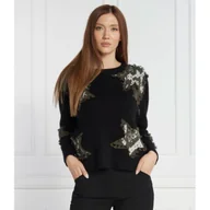 Swetry damskie - Marc Cain Sweter | Relaxed fit | z dodatkiem wełny - miniaturka - grafika 1