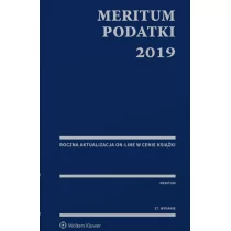 MERITUM Podatki 2019 - Finanse, księgowość, bankowość - miniaturka - grafika 1