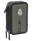 Piórniki - Piórnik Potrójny Real Madryt Rm Team 24/25 Dark Grey - miniaturka - grafika 1