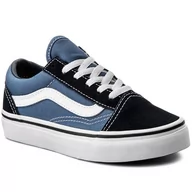 Trampki damskie - Vans Tenisówki Old Skool VN000W9TNWD Navy/True White - miniaturka - grafika 1