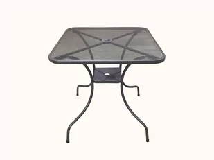 Tradgard Stół metalowy ogrodowy ZWMT-60 - kwadrat 60 x 60 cm - Stoły ogrodowe - miniaturka - grafika 1