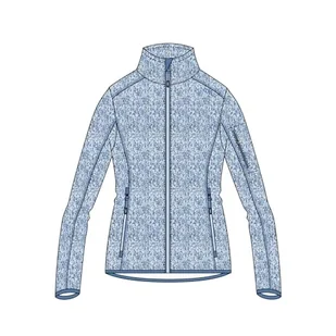 CMP - Damska kurtka Knit-Tech Sky-White, 46 - Kurtki damskie - miniaturka - grafika 1
