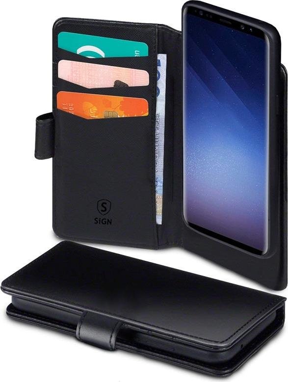 Etui-portfel 2 w 1 do Huawei P30 Pro - Czarne