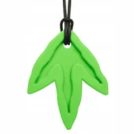 Gryzaki dla dzieci - Gryzak Terapeutyczny Wisiorek DINO-ŁAPA Zielony XT - miniaturka - grafika 1