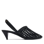 Czółenka - Czółenka Tommy Hilfiger Pointed Toe FW0FW09213 Czarny - miniaturka - grafika 1