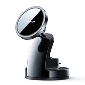 Uchwyty samochodowe do telefonów - Joyroom JR-ZS240 DASHBOARD MAGNETIC MAGSAFE CAR CHARGER 15W BLACK - miniaturka - grafika 1