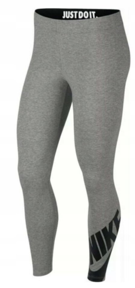 Legginsy sportowe damskie Nike Power Running CN8033-063 szare r. S
