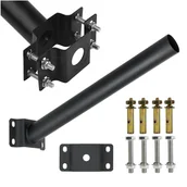 Lampy ogrodowe - Uchwyt Ścienny BASE SE 500mm Fi 48mm - miniaturka - grafika 1