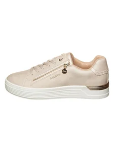 s.Oliver Sneakersy w kolorze beżowym - Trampki damskie - miniaturka - grafika 1