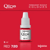 Pozostałe akcesoria kosmetyczne - Pigment do makijażu permanentnego ust Bioevolution Red 720 Qline Pro 5ml - miniaturka - grafika 1