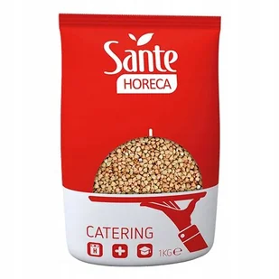 Sante Kasza Gryczana Biała 1kg pełnoziarnista zdrowe odżywianie fit dieta - Kasza - miniaturka - grafika 1